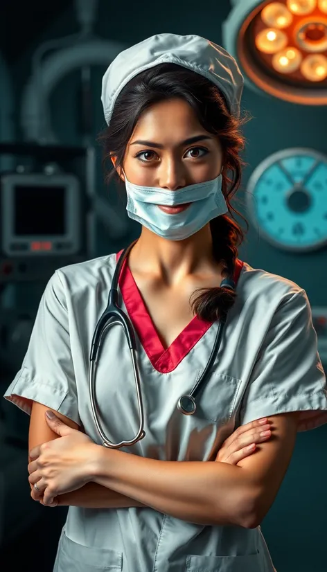 attractive nurse