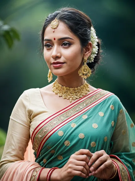 Bangladeshi female influencer in