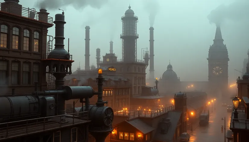 steampunk city dnd