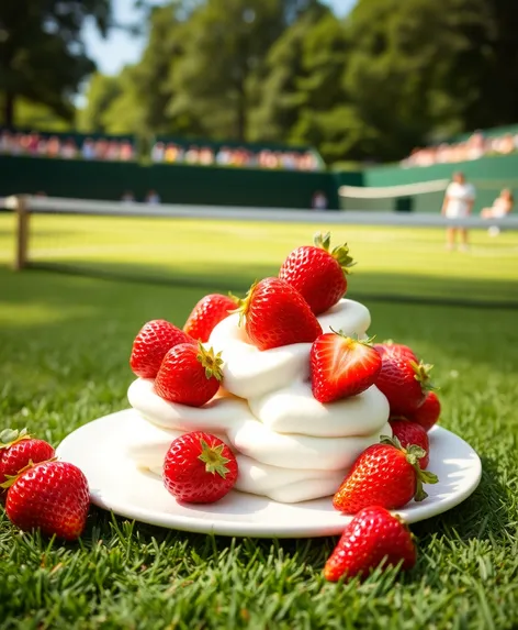 wimbledon strawberries and cream