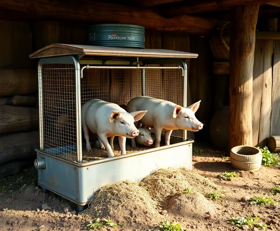 automatic pig feeder