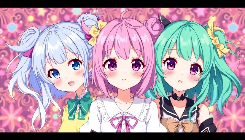 cute hairstyles anime