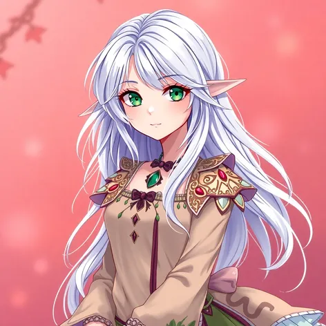 female anime elf