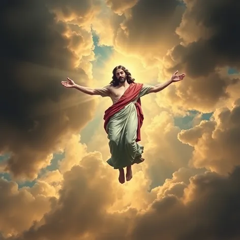 floating jesus