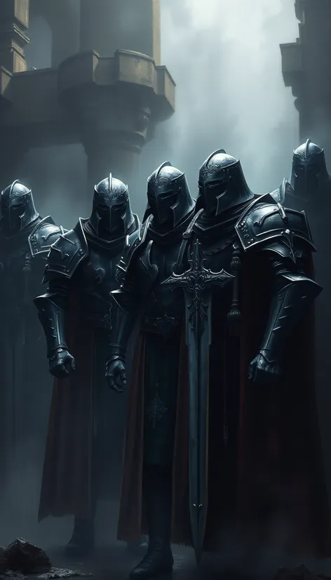 dark fantasy knights