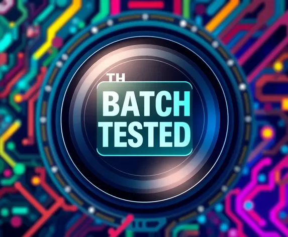 batch tested icon