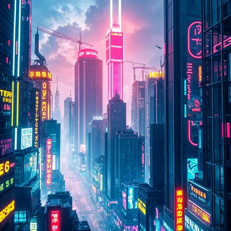 neon city