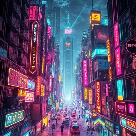 neon city