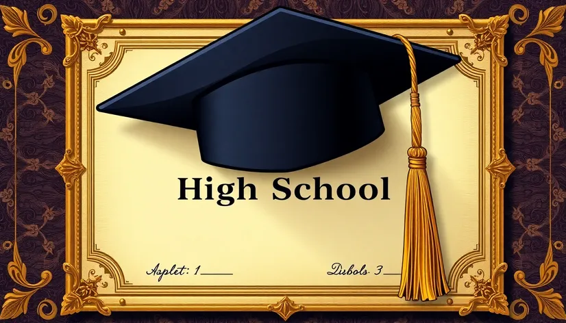 clip art diploma hs