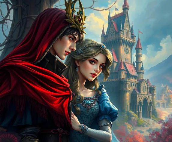 fantasy art couple