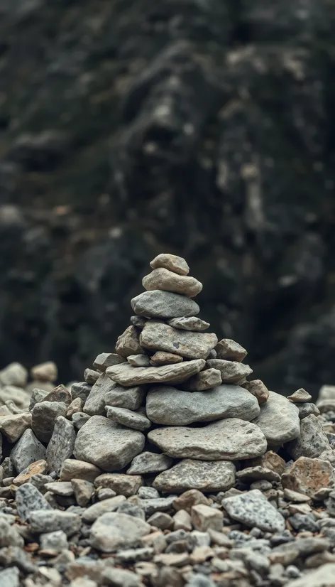 stone heap memorial