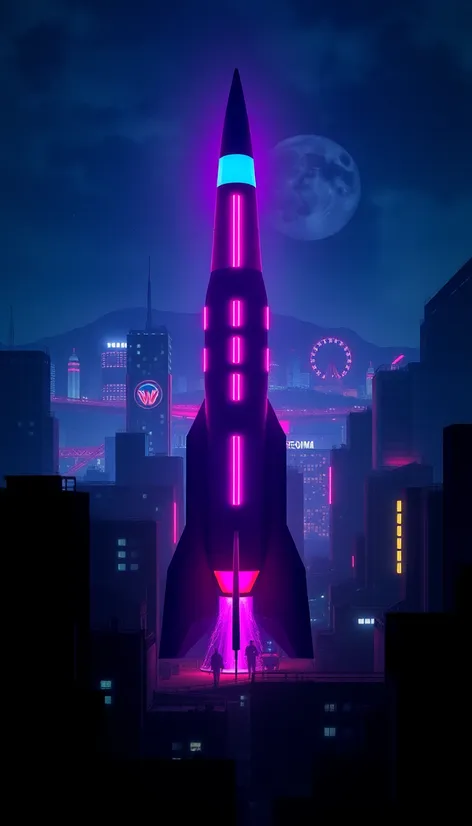 silhouette studio rocket