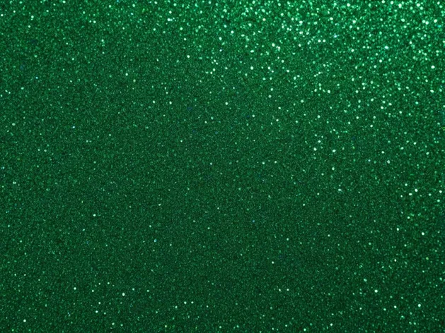 green glitter