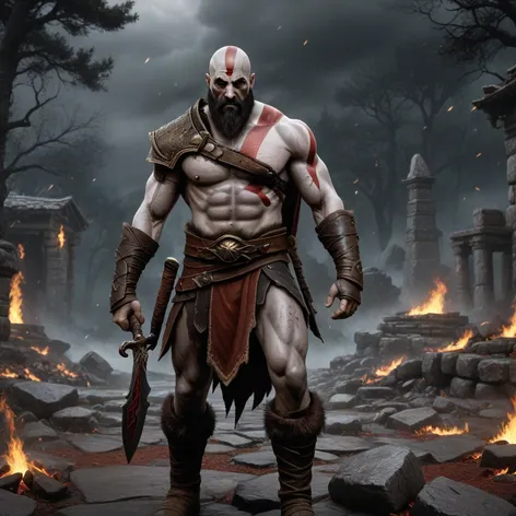 kratos before ashes