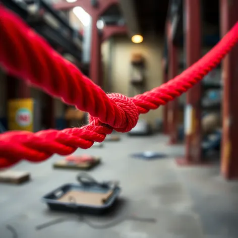 red rope