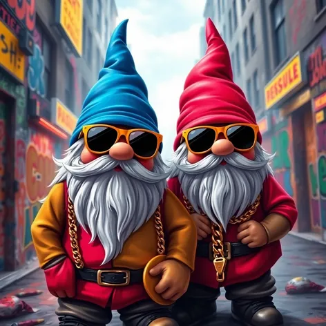 rap garden gnomes