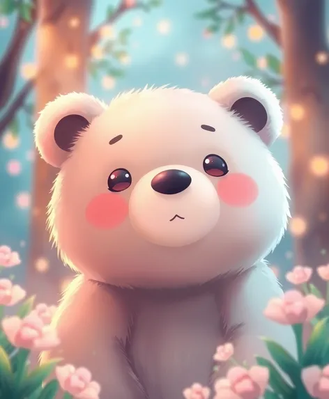 cute anime bear