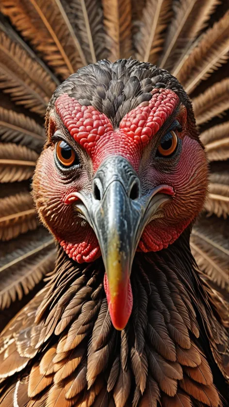 turkey face