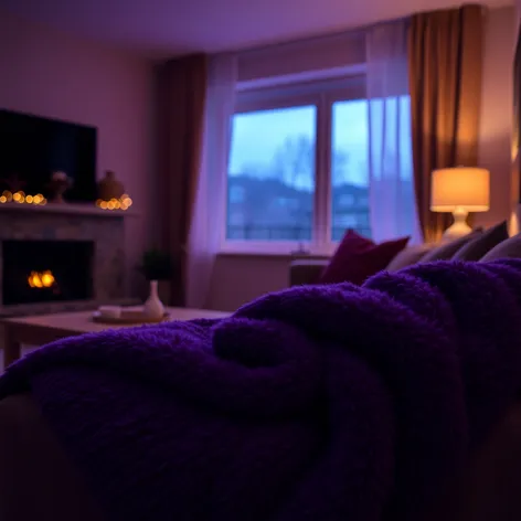 purple blanket