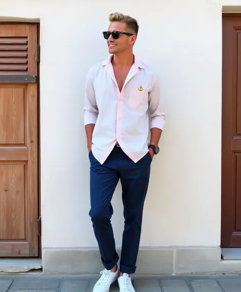 summer boat outfit men