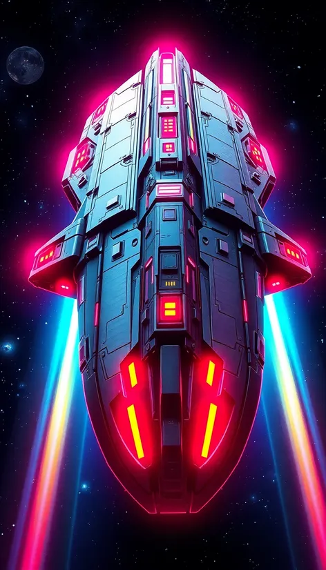 sci fi spaceship art