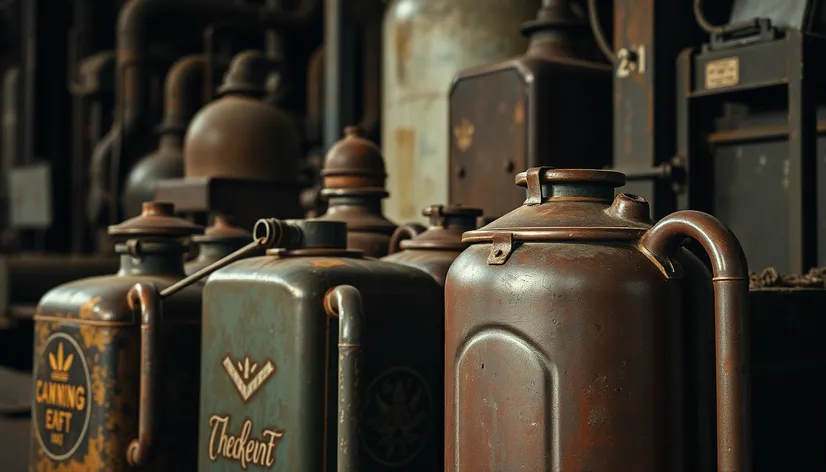 vintage gas cans