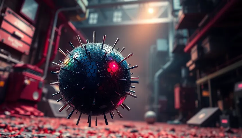 spiked ball