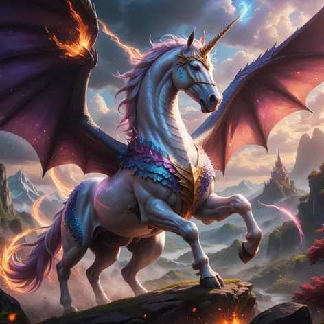 unicorn dragon