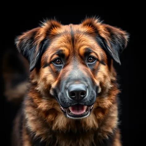 shepherd mastiff mix dog