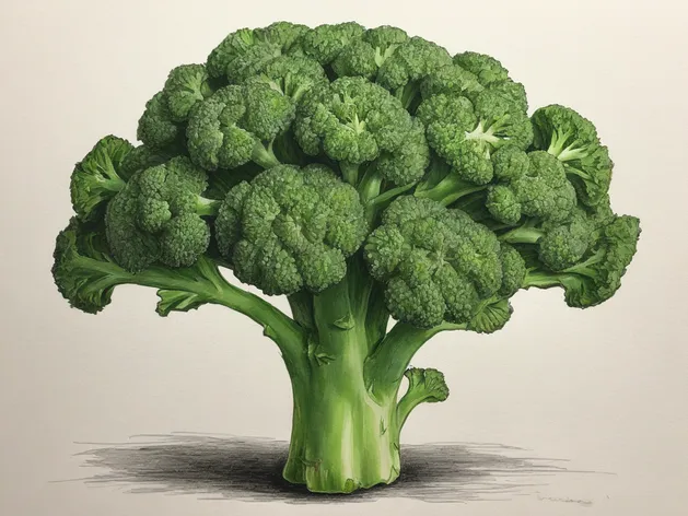 broccoli drawing