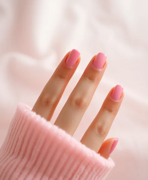 uñas rosa