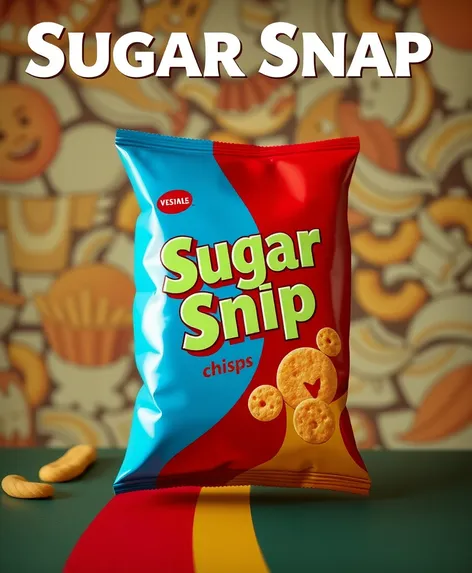 sugar snap crisps