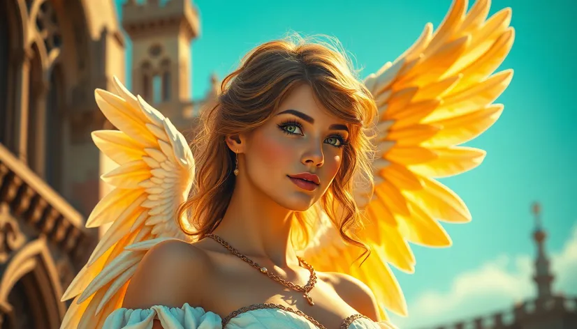 beautiful female angel