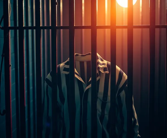 striped prison jumpsuit