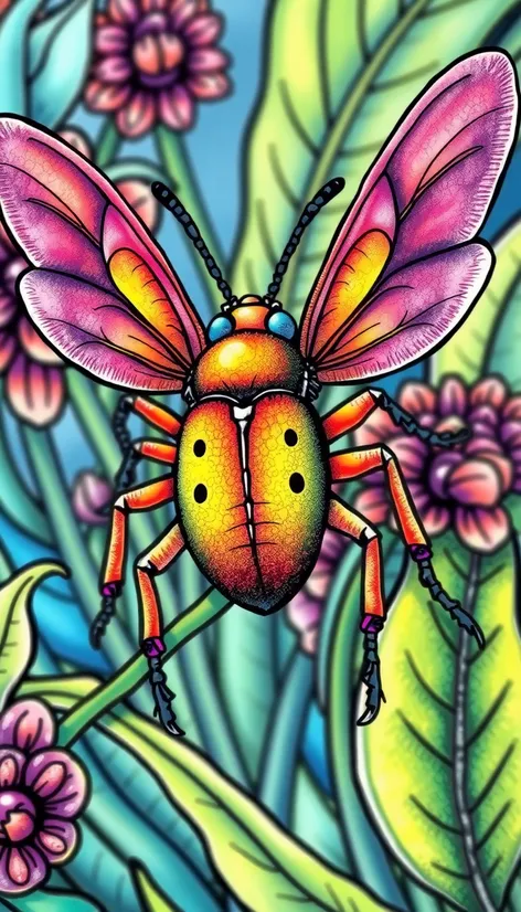 insect coloring pages