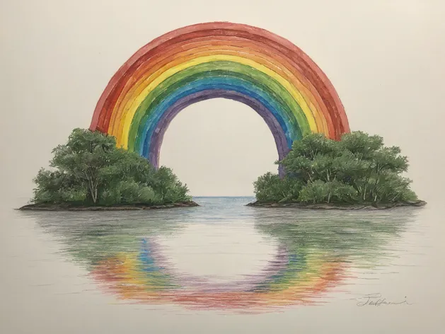 rainbow drawing