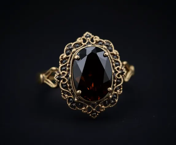 painite engagement ring