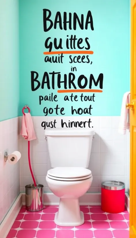 funny bathroom quotes