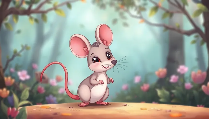 female mouse cartoon