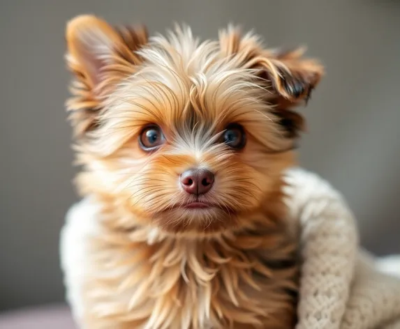 yorkie and yorkie mix