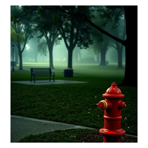 fire hydrant - fog