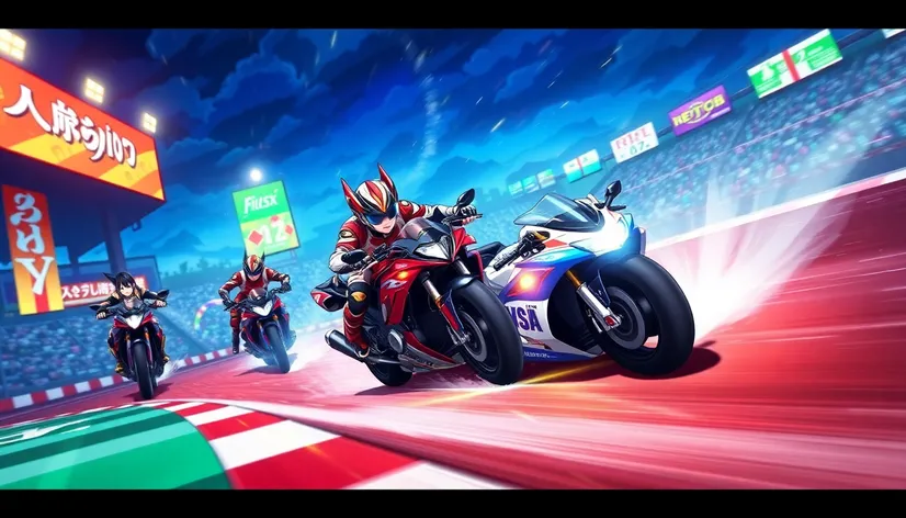 genshin racing art