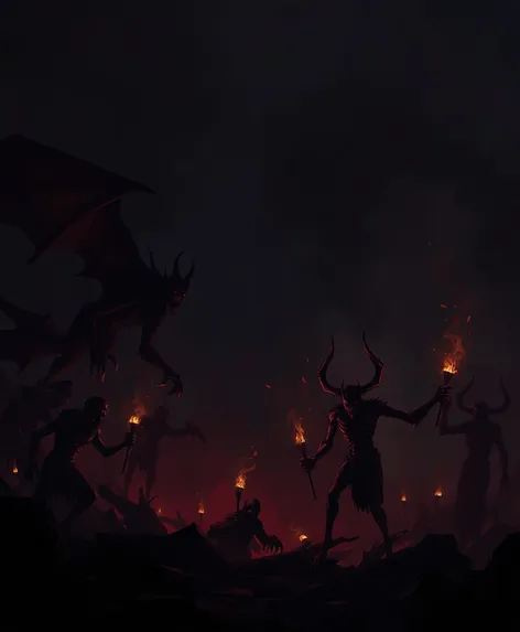 hellish background