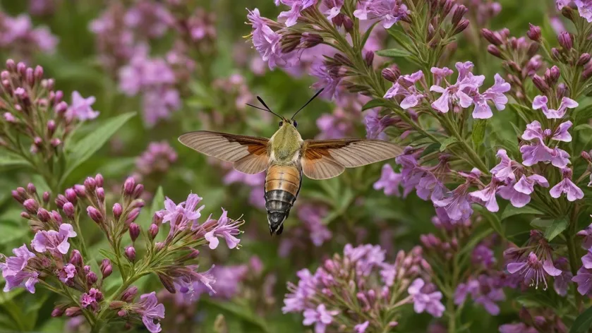 hummingbird moth pictures