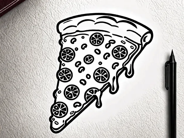 pizza tattoo