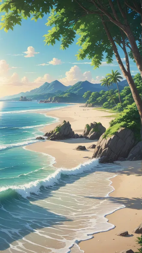 anime beach