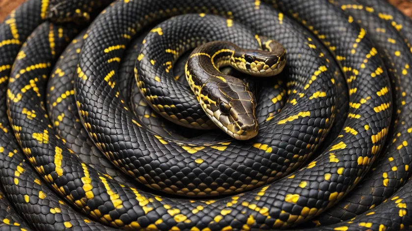 coiled snake