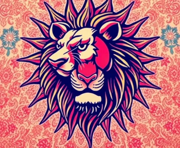 iranian sun and lion