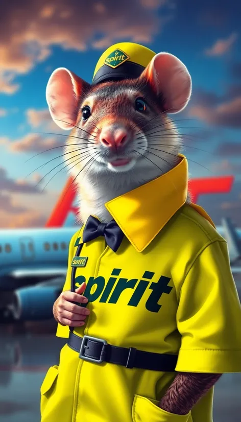 spirit airlines super rat