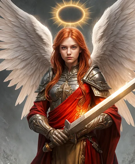 female aasimar red hair